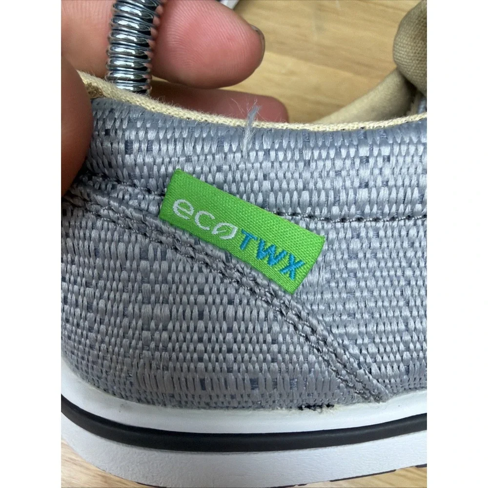 Twisted X Hooey‎ Shoes Loper Casual Boat Sneakers WHYC009 Gray Silver Women's 7